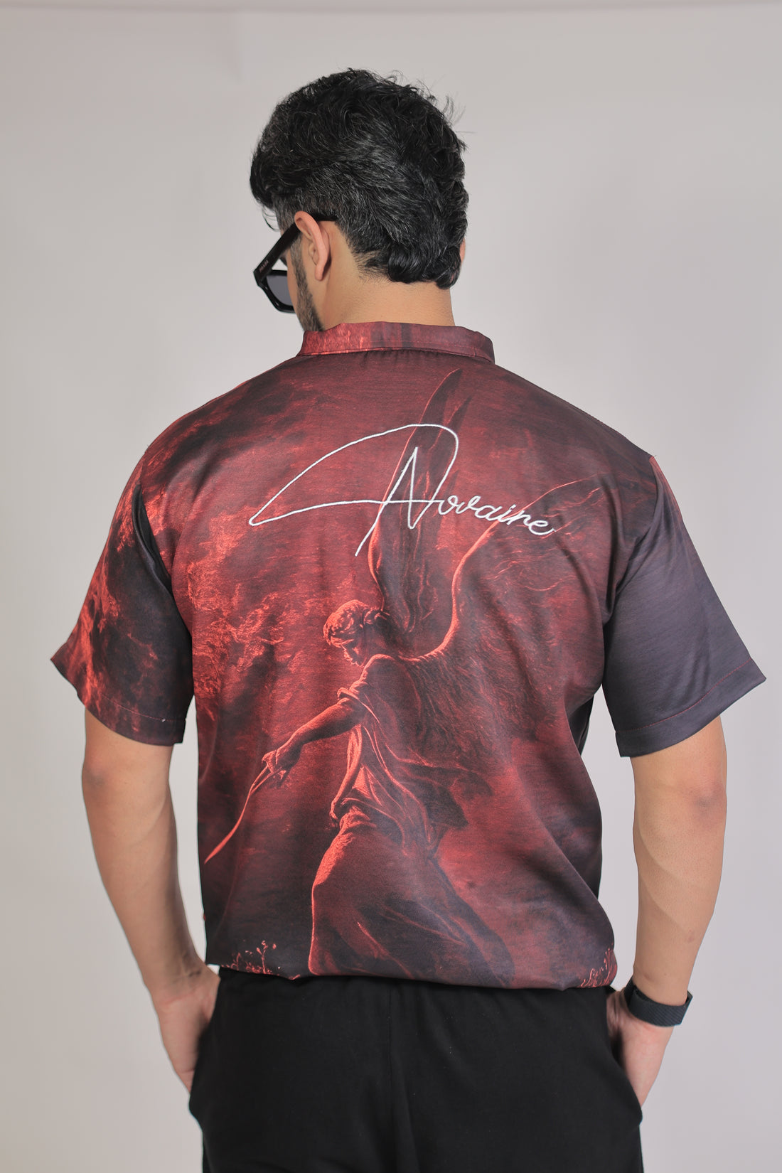 Angel oversized polo